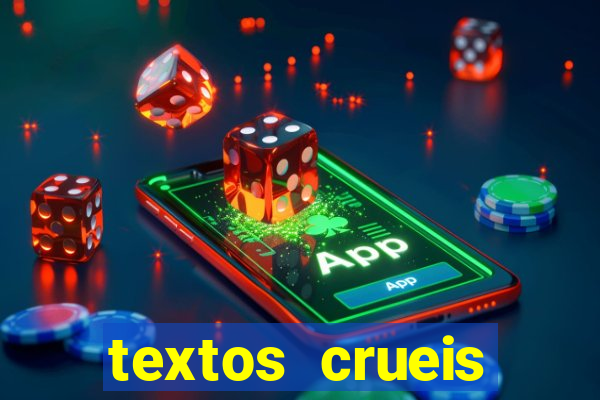 textos crueis demais pdf